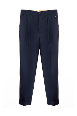 Pantalone misto lana blu NEW YORK | JOHN71071BLU